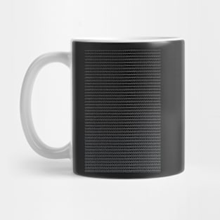 Black fabric texture Mug